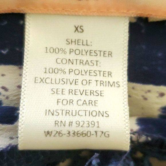 Zoe & Rose Boho Navy & White Lace Flowy Summer Festival Silky Shift Mini Dress - Picture 13 of 13